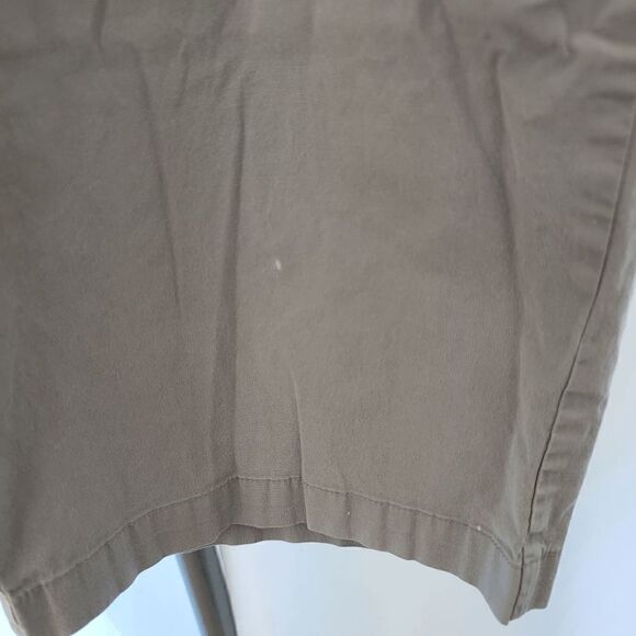 Eileen Fisher womens gray elastic waist crop pants size XS relax fit - Picture 7 of 7